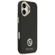 Guess iPhone 17 Case Grained Strass Logo MagSafe, Black