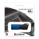 Kingston DataTraveler Exodia M 64GB USB 3.2 Flash Drive, blue
