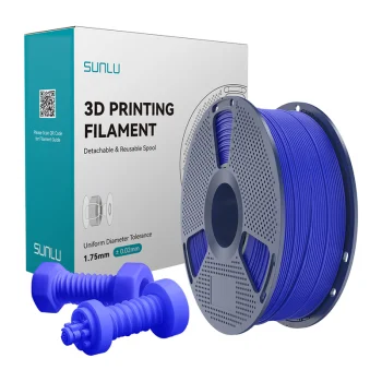 Sunlu High-Speed ABS 3D Printer Filament 1.75 mm 1 kg, Blue