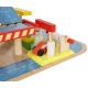 Kruzzel 00022446 Wooden Parking Garage for Kids