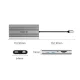 Orico XDR 12-in-1 USB-C Docking Station, 2x HDMI 4K 60Hz, DP, RJ45, PD 100W, Silver