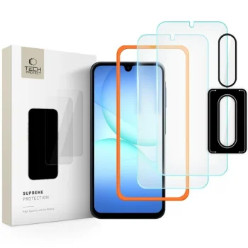 Tech-Protect Supreme Tempered Glass Set for Samsung Galaxy A17 4G / 5G