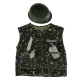 Kids Carnival Costume - Soldier with Helmet and Accessories, 3-8 Years