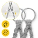 4Fizjo BOHO Hanging Garden Chair / Swing, Grey