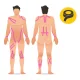 4Fizjo Kinesiology Tape 5 cm x 31 m, Pink