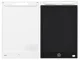 LCD Graphic Drawing and Writing Tablet, 12\", White