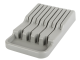 Knife Drawer Organizer, 9 Compartments, Grey