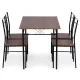 Modernhome Verona Dining Furniture Set: Table and 4 Chairs