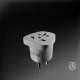 SBS Universal US Travel Adapter, White