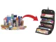 Roll-Up Travel Cosmetic Bag Organizer with 4 Pockets