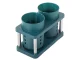 Cutlery Drainer and Organizer, Green
