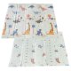 NICEKIDS Double-sided Foldable XPE Foam Play Mat Pad Rug for Kids, 200x150cm, Dinosaurs/Space