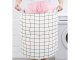 Large Foldable Laundry Basket XL, Collapsible Storage Bin for Toys and Clothes