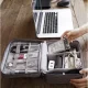 Trizand Cable and Charger Organizer (25x20x10 cm), Grey
