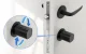 Avatto SDL-V1-B60 60mm Digital Lock Cylinder, Black