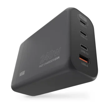 Newell GaN 240W Mains Charger with 3x USB-C and 1x USB-A, EU