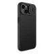 Nillkin Qin Leather Pro Flip Case for iPhone 14 Plus with Camera Cover, Black
