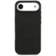 Mercedes Leather Vintage Logo MagSafe Case for iPhone Air Black