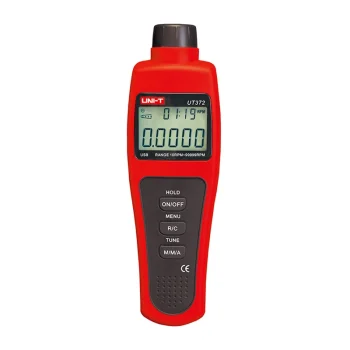 Uni-T UT372 Non-Contact Tachometer (10–99,999 RPM)