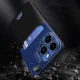 Case for iPhone 14 Pro Max with Card Pocket and Stand Leather Stand Case, Blue