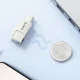 Orico U301 128GB USB-A USB-C USB 3.2 Gen 1 Flash Drive - Silver