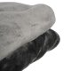 Ruhhy 00022695 Soft and Thick Blanket 160x200 cm, Grey