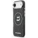 Karl Lagerfeld IML Choupette Head Logo MagSafe Case for iPhone Air, Black