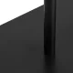 Hairdressing Footrest Gabbiano L008B Black