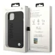 BMW iPhone 14 Plus Case Silicone Signature Logo MagSafe, Black