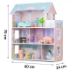 Wooden Dollhouse 3-storey Ricokids RK-878