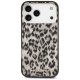 Karl Lagerfeld IML Leopard Pattern MagSafe Phone Case Cover iPhone 17 Pro Max - Brown