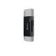 Картридер USB и USB-C 3.0 Devia EL240 2-в-1 для SD и TF, черный