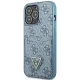 Guess 4G Triangle Logo Cardslot Case for iPhone 13 / 13 Pro - Blue
