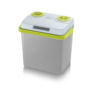 Severin TKB 2924 Electric Cool Box, 19L, Grey/Green