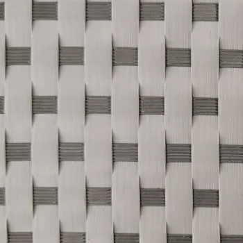 Fence Strip TENAX FLEXI 2.05x0.19 m (1000 g/m²), Light Grey / Dark Grey