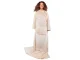 Warm Fleece Blanket with Sleeves / Robe, 140x200 cm, Beige