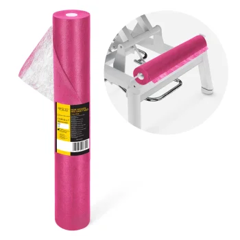 4Fizjo 1860 Disposable Medical Couch Roll, 60 cm x 50 m, Pink