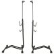 RALLEX metal bike repair stand for 16–27.5\" bikes, freestanding, black
