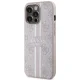 Guess iPhone 13 Pro Max Case 4G Printed Stripes MagSafe, Pink
