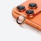 AmazingThing AR Sapphire Camera Lens Glass iPhone 17 Pro / Pro Max - with Orange Frame