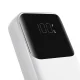 Mini Power Bank Joyroom JR-PBC06 30W 10000mAh with Built-in Cables, White
