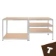 Heavy-Duty Garage Shelving Bigstren 5-Tier Metal Storage Rack, 2200 lbs Capacity, Silver