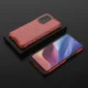 Honeycomb Case for Xiaomi Poco F3 / Redmi K40 / K40 Pro, PC and TPU, Red