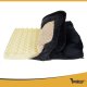 Purlov 00026915 Ergonomic Pet Bed, Size M, Black