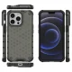 Honeycomb Armor Case with TPU Bumper for iPhone 13 Pro, Black