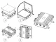 Hermetic Installation Box 250x253x100mm IP65, Light Gray