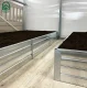 Raised Garden Bed Klasika Garden 1900x900x200mm, Zinc