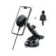 Tech-Protect MM15W-V5 Magnetic MagSafe Car Phone Mount with 15W Charger - Black