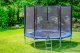 FUNFIT Garden Trampoline with Safety Net and Ladder, 252 cm