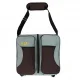 3-in-1 Diaper Bag, Changing Station and Travel Crib